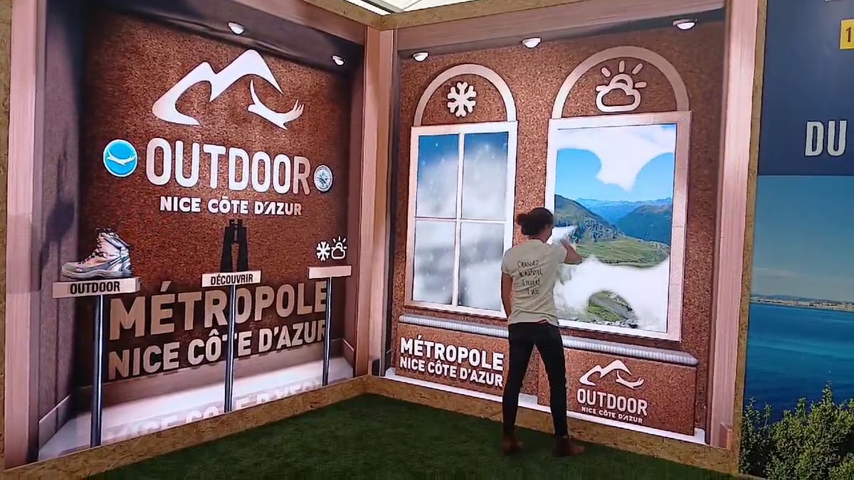 Habillage lumière créatif